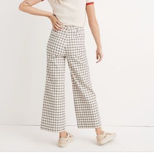 Madewell Emmet Wide Leg Crop Pant